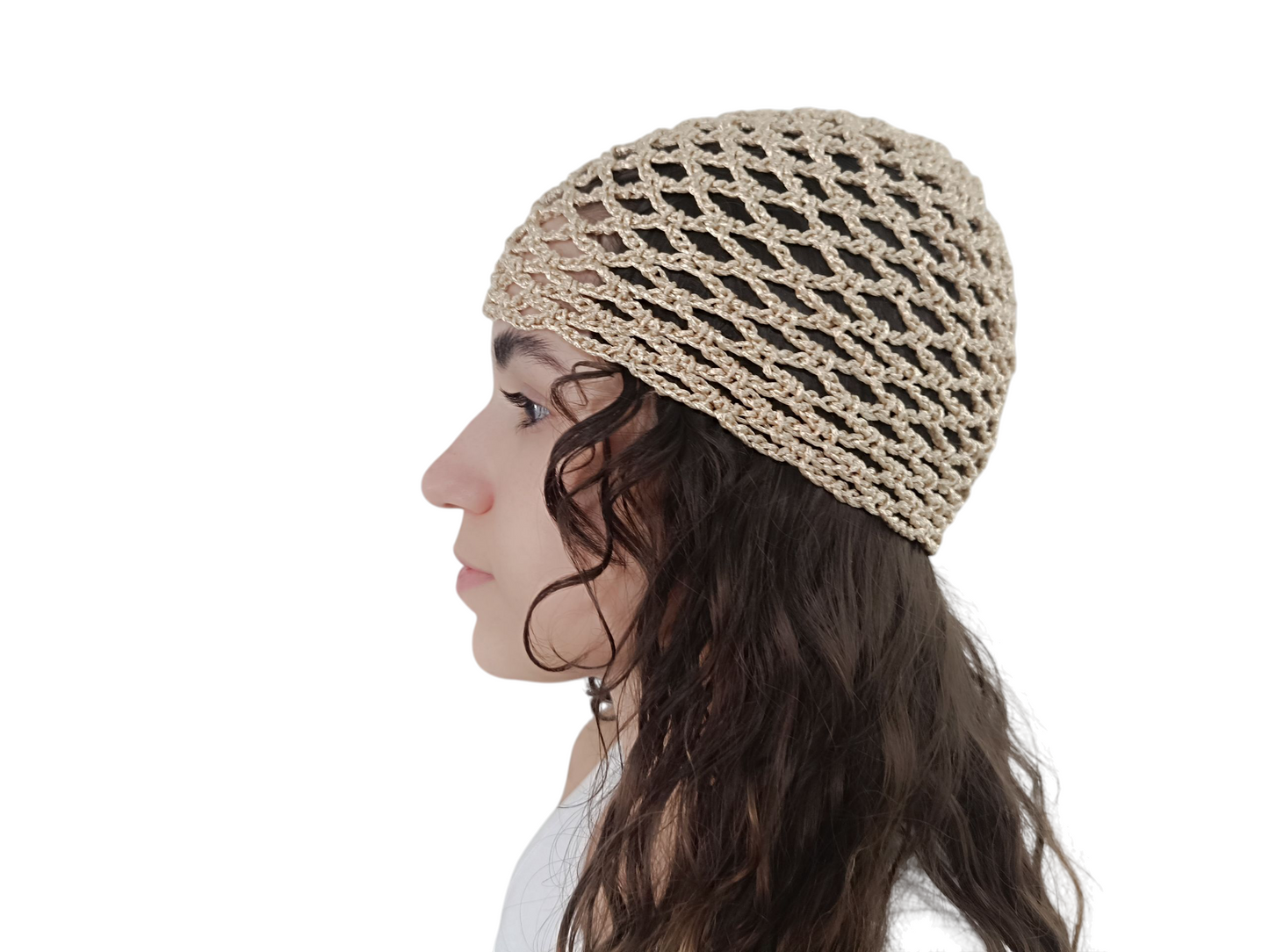 Gorra Crochet Hecha a Mano | Estilo Boho Chic y Único | Compra en Nordestina.es
