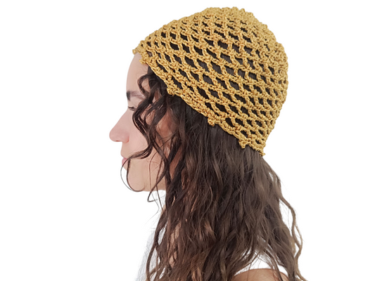 Gorra Crochet Hecha a Mano | Estilo Boho Chic y Único | Compra en Nordestina.es