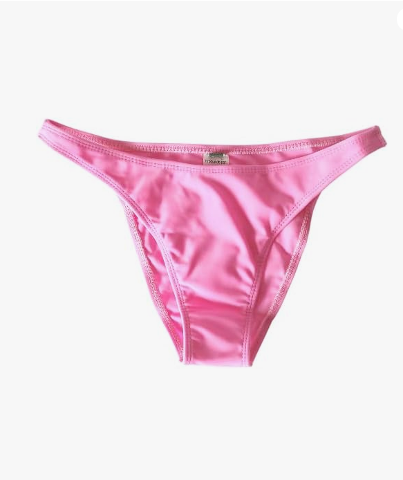Bikini brasileño 2 piezas NORDESTINA con top triángulo y braguita de talle bajo, forrado y con ajuste personalizado. Hecho con 85% poliéster y 15% elastano, ideal para la playa.